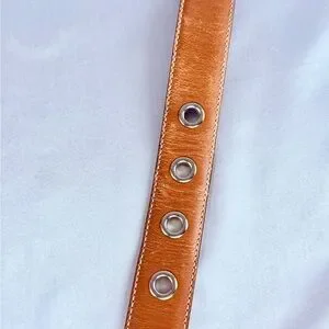 Rare Vintage Coach Belt 3960 Brown Leather Women’s Solid Brass Buckle 30”-34” Coach | Accessories | Rare Vintage Coach Belt 396 Brown  main image 3